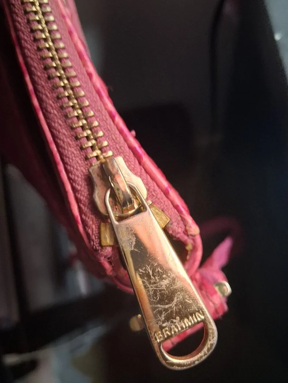 Candy Pink Brahmin Purse - Picture 9 of 10